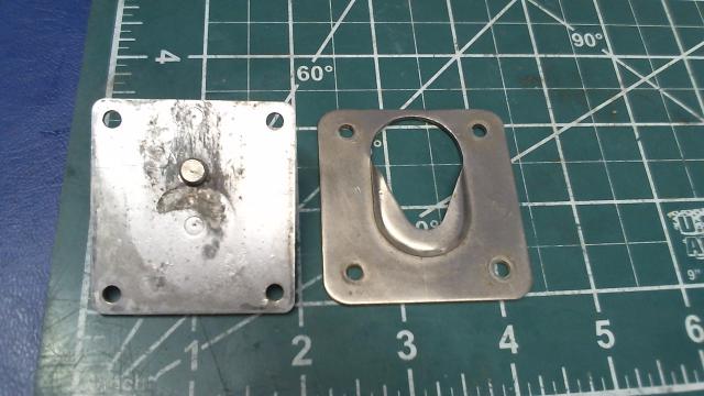 NPN Piper - Plate - Seat Attachment Aft