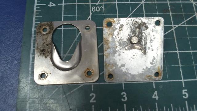 NPN Piper - Plate - Seat Attachment Aft