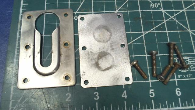NPN Piper - Plate - Seat Attachment Fwd
