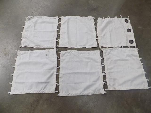 SET (6 PIECES) Cessna - Curtain &amp; Mounts