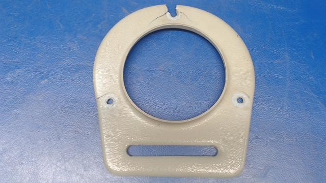 68733-04 Piper - FLANGE - Air Vent blue (Cracked at screw holes)