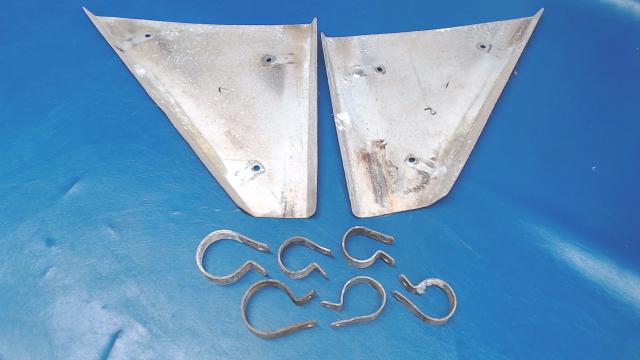 NPN Piper - Cessna 182 Heat shields - Exhausts LH &amp; RH