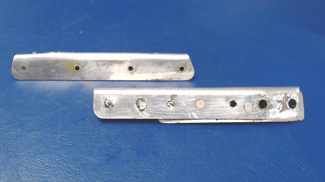 63280-12 Piper - STIFFENER- Aft fuselage (QTY 2) Patch repaired - See photos