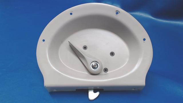 63034-02 Piper - Latch-Door Auxiliary White Handle