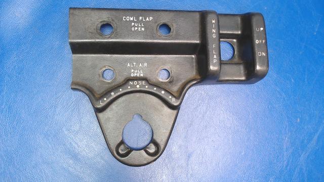 23910-00 Piper - COVER - Rudder trim and flap switch black