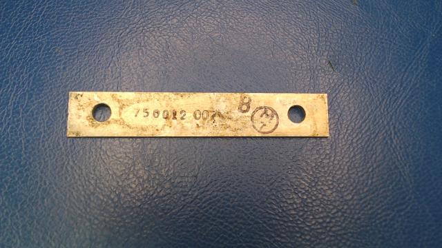 750012-7 Mooney - TAPERED PLATE