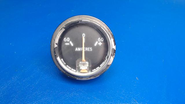 S1320-5 Cessna - Ammeter - 60 Amp - Amperes Gauge w/o Spacer