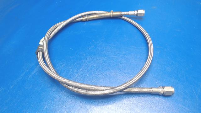 124001-4CR-0480 Stratoflex - HOSE (STAINLESS) 49 inches from end to end