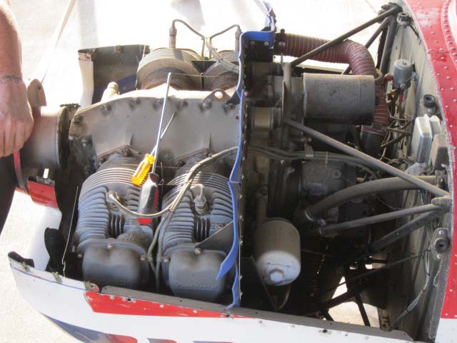 O-200-A Continental O-200A - Complete Engine with Accessories STOH 189.9 SMOH 1291.6