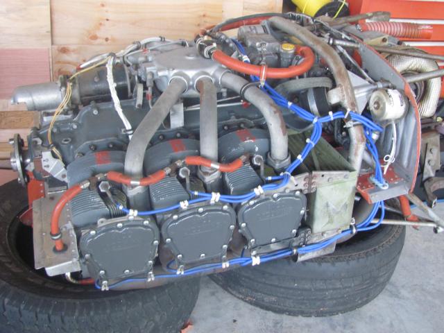 TIO-541-E1C4 Lycoming TIO-541-E1C4 - 380HP Complete with Accessories ( NO PROP STRIKE )