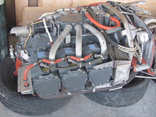 TIO-541-E1C4 Lycoming TIO-541-E1C4 - 380HP Complete with Accessories ( NO PROP STRIKE )