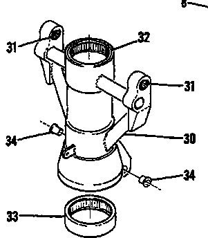2043002-12 Cessna - TRUNNION ASSEMBLY-NOSE GEAR