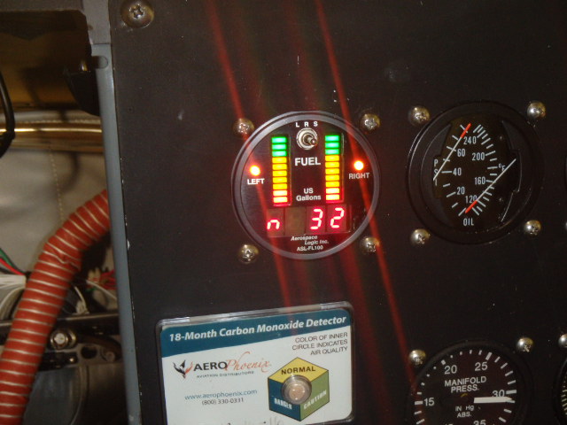 ASL-FL100 AEROSPACE LOGIC INC - DUAL FUEL QUANTITY