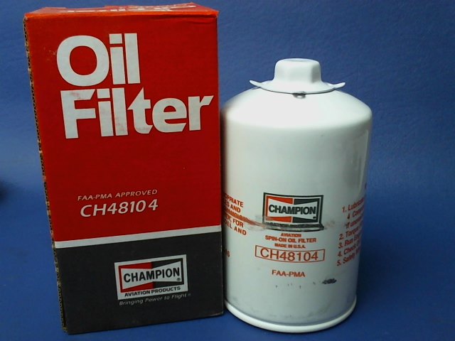 CH48104 Champion Aerospace - CHAMPION OIL FILTER CH48104 (NEW SURPLUS)