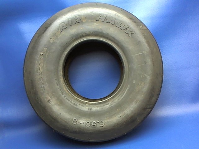 30851 AIR HAWK - 6ply 6.50-8 Tire Type III - (New Surplus)