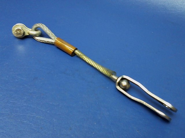 96908-000 Piper - CABLE w/SHACKLE - Saftey Seat Belt Attachment