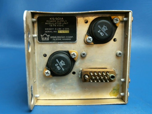 KS-501A King - KING POWER SUPPLY MODULATOR UNIT 13.75 V.D.C.