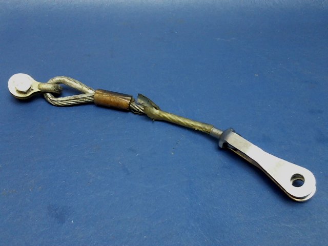 96908-00 Piper - CABLE w/SHACKLE - Saftey Seat Belt Attachment