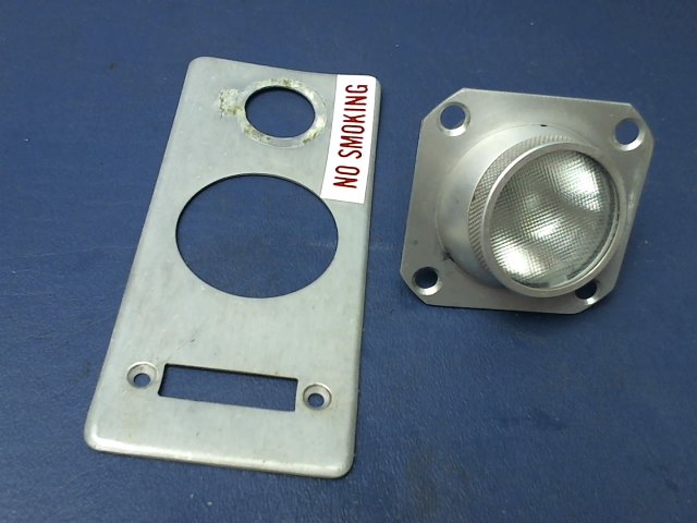 1845 Cessna - LIGHT PLATE -CABIN