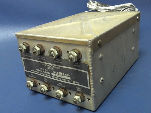 1C543 MITCHELL AIRCRAFT INST - MITCHELL SYSTEM COUPLER