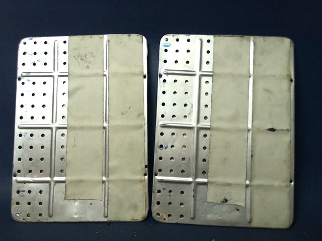 NPN Unknown - COOLING - PLATES AVIONICS RADIO COOLER SET OF 2(Corrosion - See Details)
