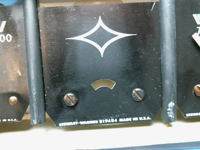 819484 Stewart Warner - Blank Gauge Face - Gage