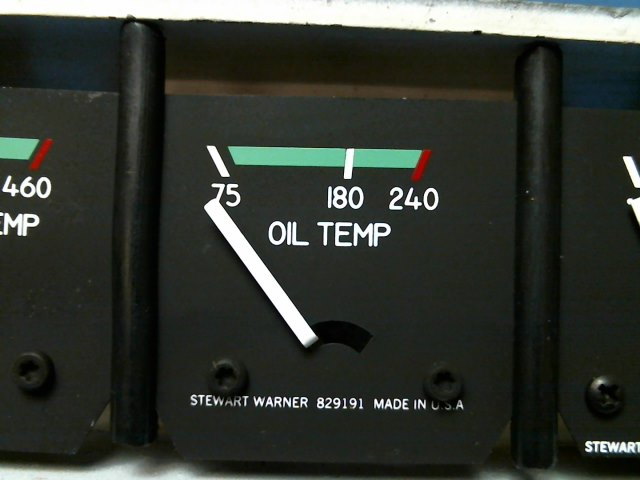 829191 Stewart Warner - GAUGE - OIL TEMP