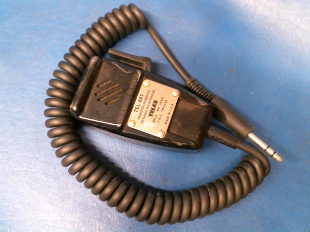 TEL-66T Telex - Transistorized/NC Dynamic Microphone.