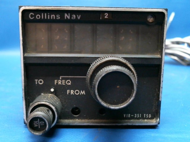 622-2080-011 Collins - Collins VIR-351 NAV W/tray and wiring CORE AS-IS