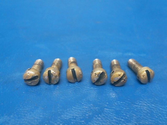 AN502-10-8 Continental O-200A - SCREW - DRILLED HEAD (Set Of 6)