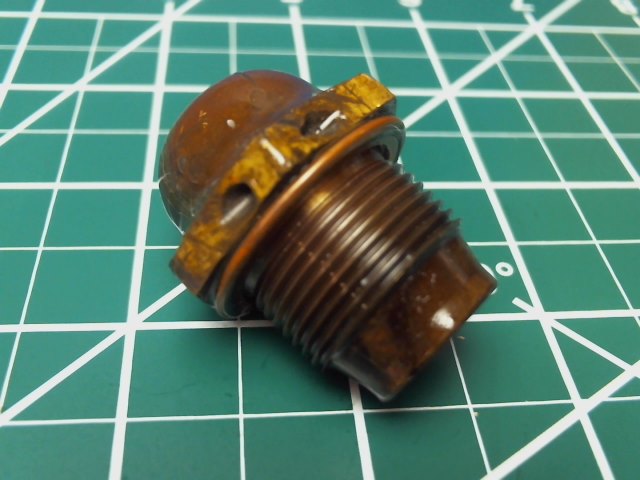 21113 Continental O-200A - Cap Oil Pressure Relief Valve