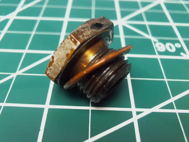 532432 Continental IO-520L-12B - Plug Oil Drain W/ Gasket