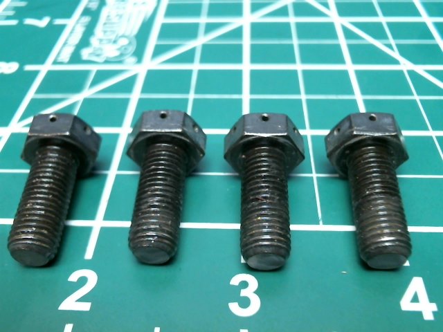 654589 Continental IO-520L-12B - SCREW-.312-24 X.78 HEX HD (Set of 4)