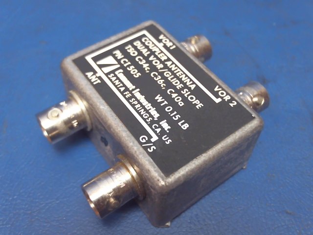 CI-505 Comant - CI-505 Dual VOR/Glide Slope Antenna Coupler