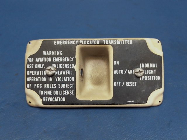 79463-00 Piper - COVER - ELT Switch