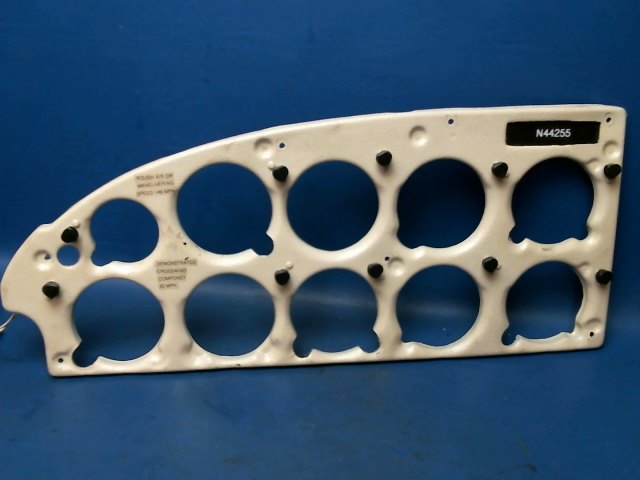 69661-00 Piper - Cover &amp; Lights-Instrument Panel-Upper Left