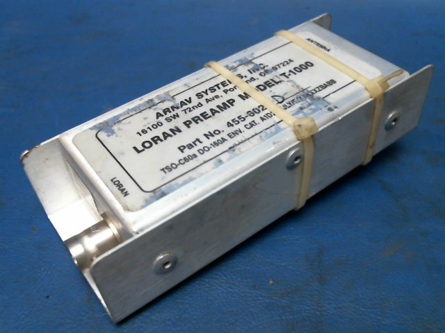 455-6021D ARNAV Systems - LORAN PREAMP MODEL T-1000