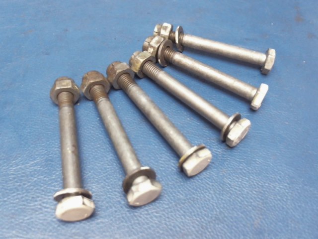 401 320 Piper - Qty (6) BOLT - (AN4-C20A) Washer Nuts