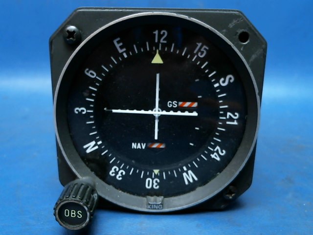 066-3056-01 King - KI 209 VOR/LOC CONVERTER &amp; GLIDE SLOPE INDICATOR 11 to 33 volts