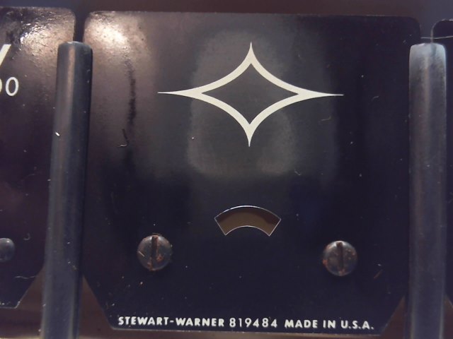 819484 Stewart Warner - Blank Gauge Face - Gage