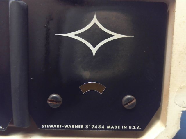 819484 Stewart Warner - Blank Gauge Face - Gage
